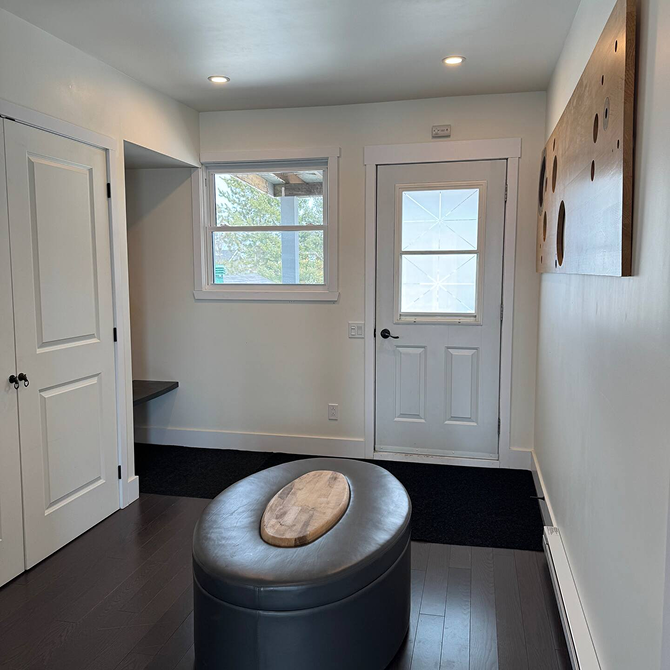 The second bedroom at Le Duplex Nordik