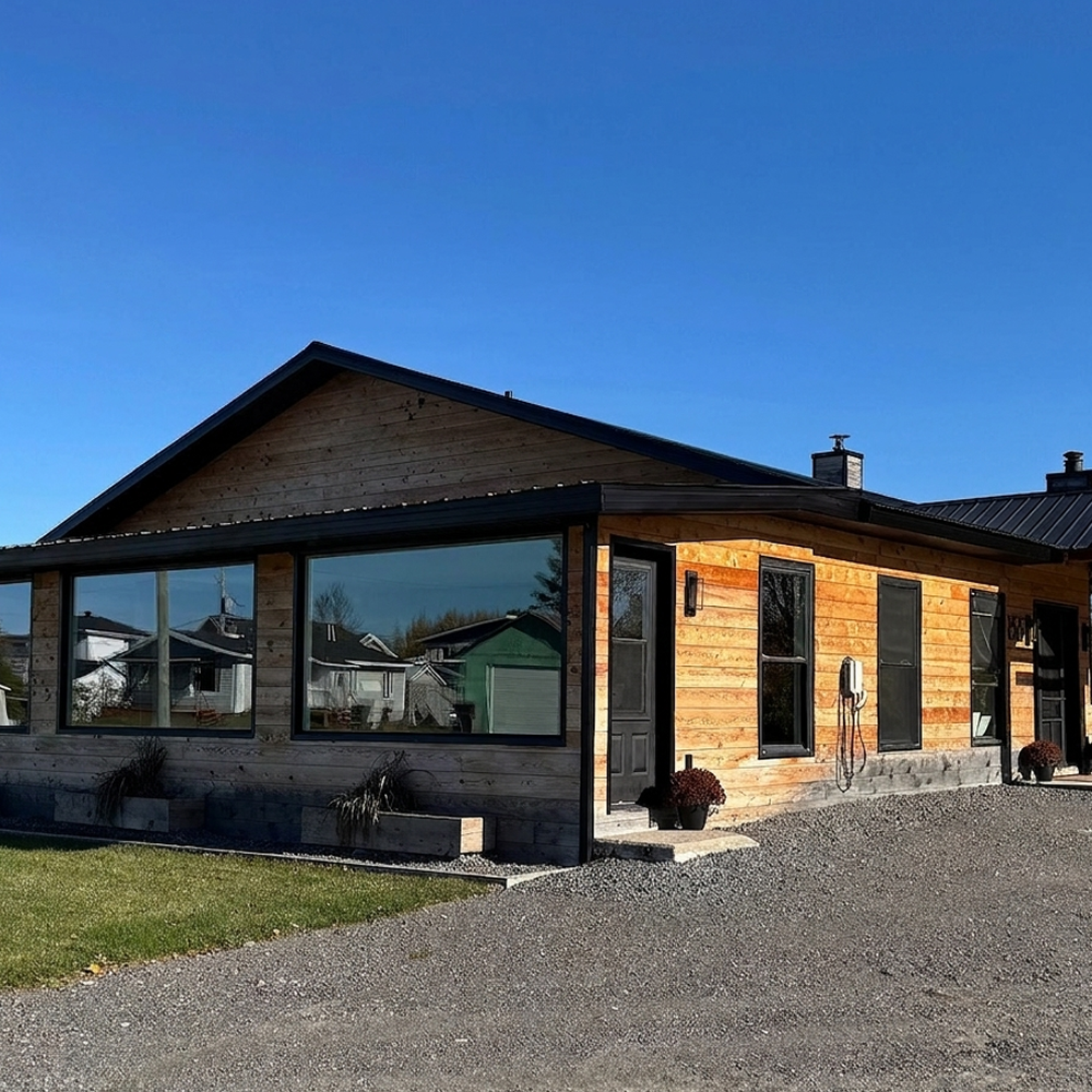 Le Shack Nordik, the estate's exclusive cabin