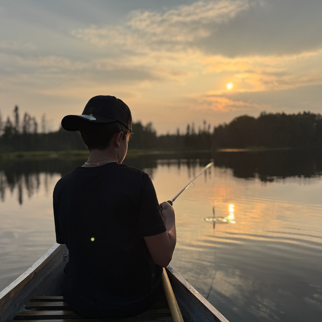 Fishing on the grounds of Le Nordik Réserve Boréale