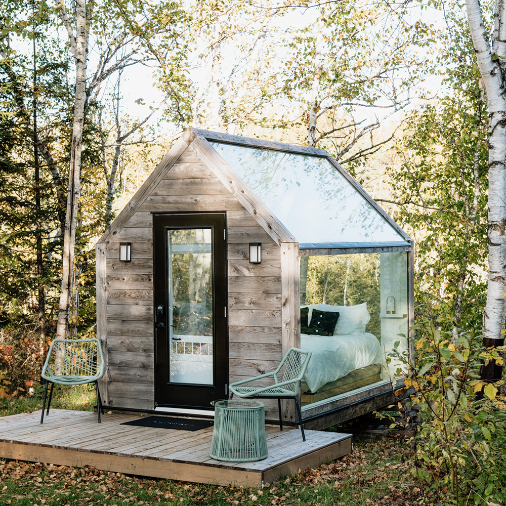 Le Refuge Nordik, chalet perché au-dessus du lac